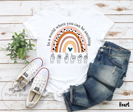 Be KIND ASL T-Shirt