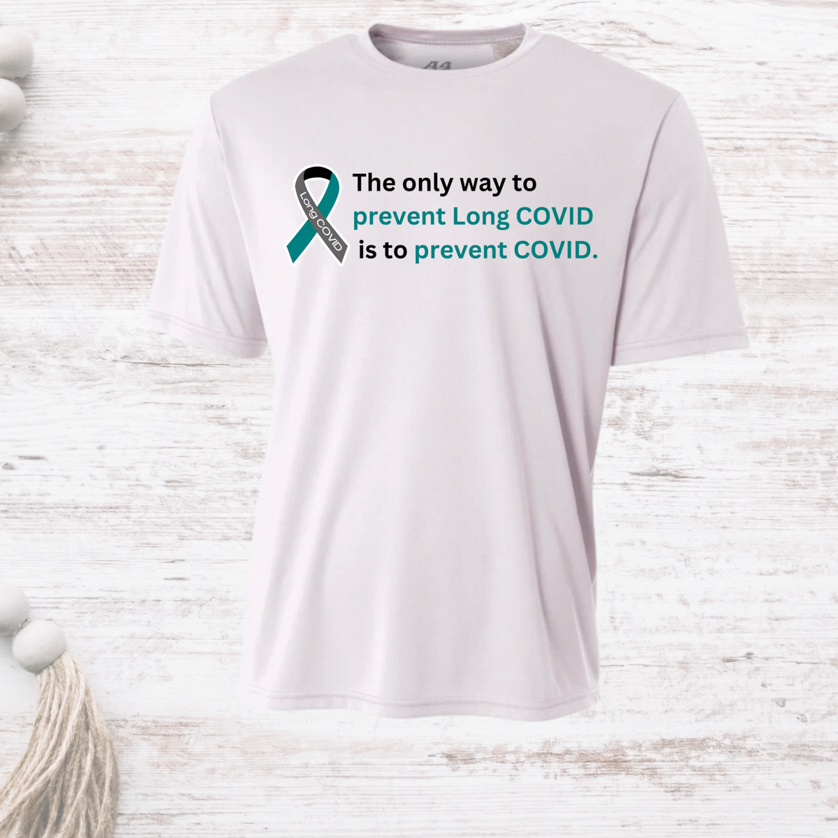 Long COVID Awareness T-Shirt - A4 Cooling Performance
