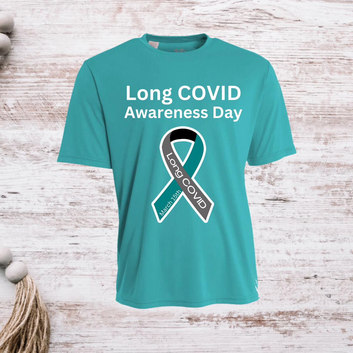 Long COVID Awareness T-Shirt - With date -A4 Cooling Performance